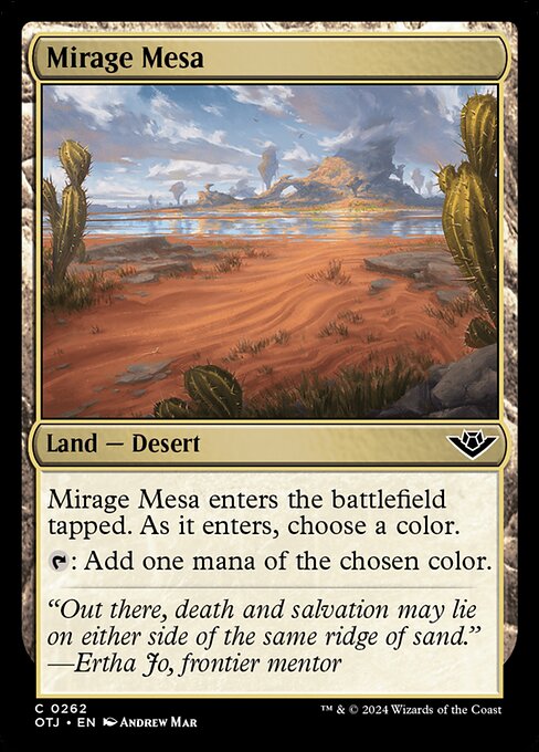 Mirage Mesa 262