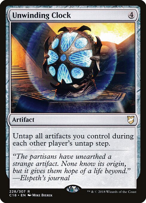 Unwinding Clock 228