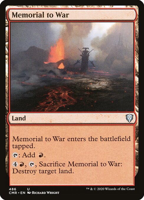 Memorial to War 486