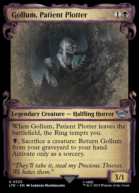Gollum, Patient Plotter 535