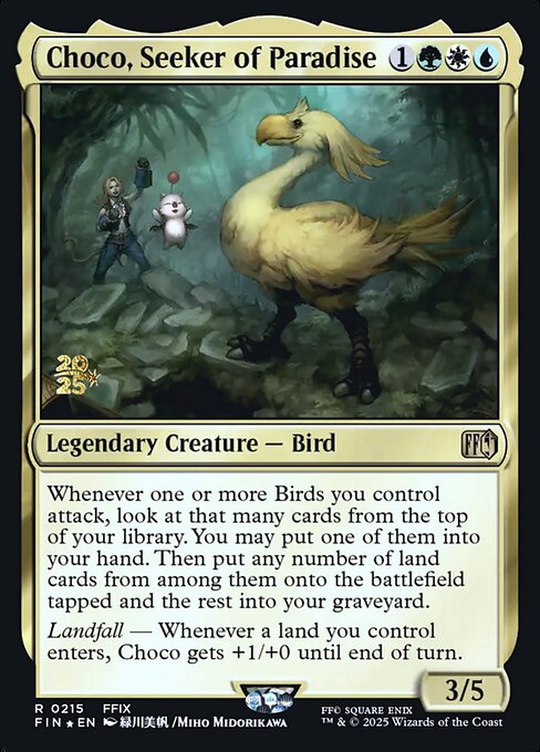 Choco, Seeker of Paradise 215s