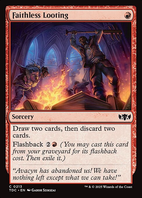 Faithless Looting 213