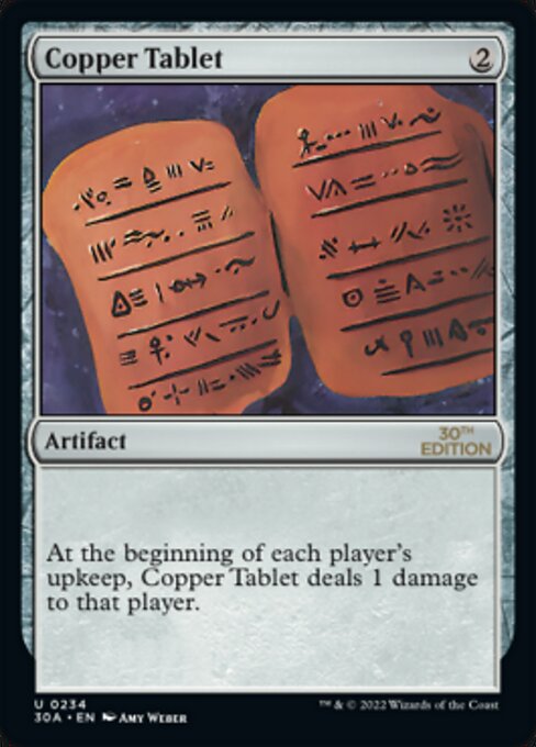 Copper Tablet 234