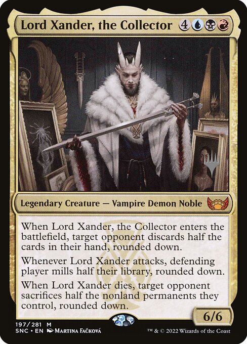 Lord Xander, the Collector 197p