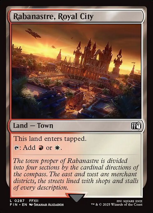 Rabanastre, Royal City 287