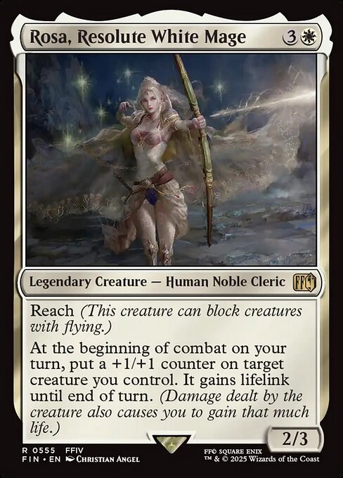Rosa, Resolute White Mage 555