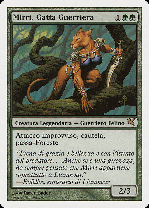 Mirri, Cat Warrior L25