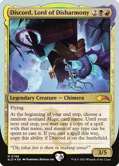 Discord, Lord of Disharmony 798