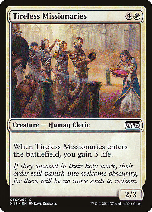 Tireless Missionaries 39