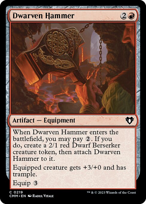 Dwarven Hammer 219