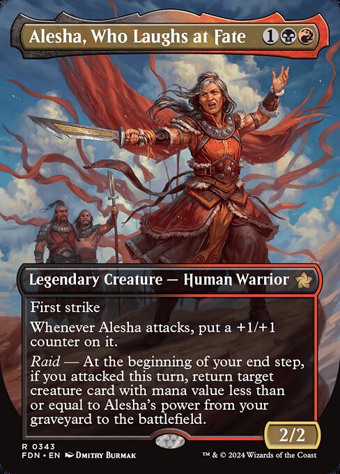 Alesha, Who Laughs at Fate 343
