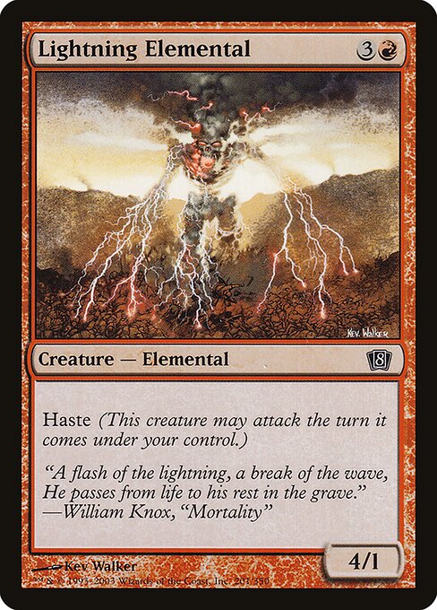 Lightning Elemental 201★