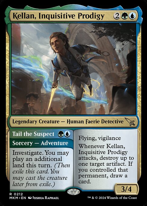 Kellan, Inquisitive Prodigy // Tail the Suspect 212