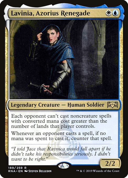 Lavinia, Azorius Renegade 189