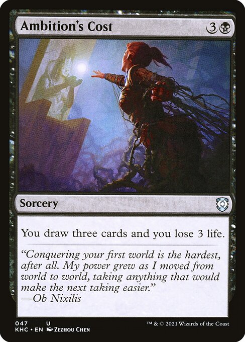Ambition's Cost 47