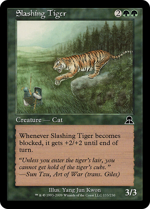 Slashing Tiger 133
