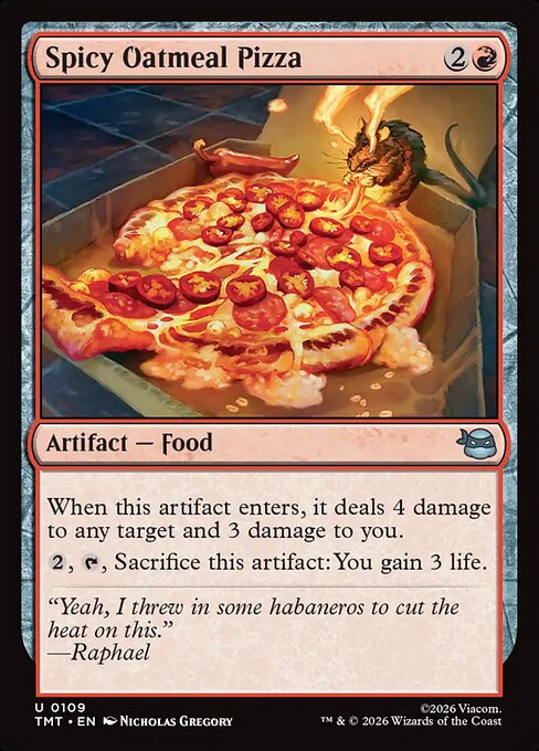 Spicy Oatmeal Pizza 109