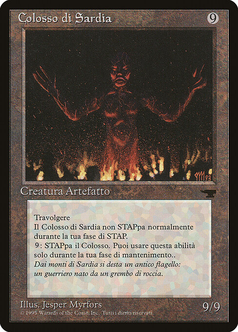 Colossus of Sardia 111