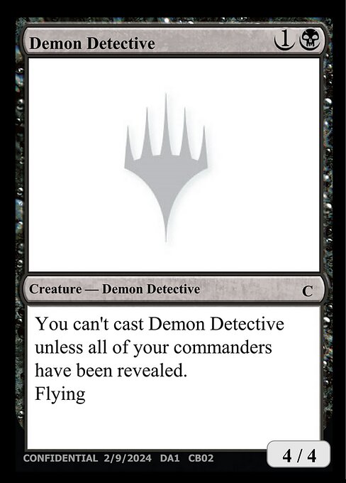 Demon Detective CB02a