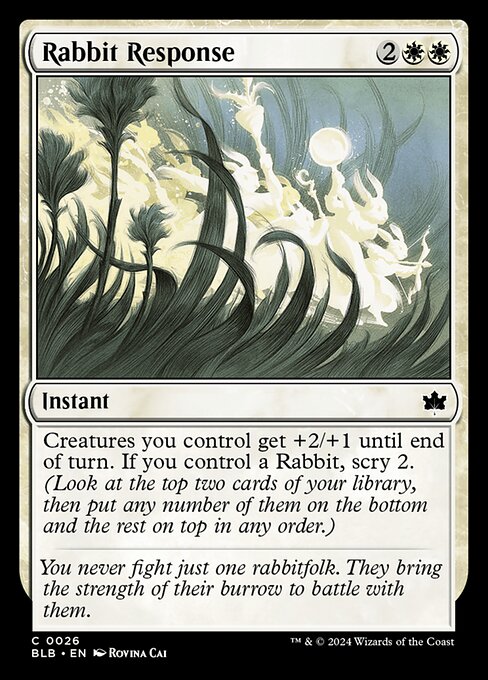 Rabbit Response 26
