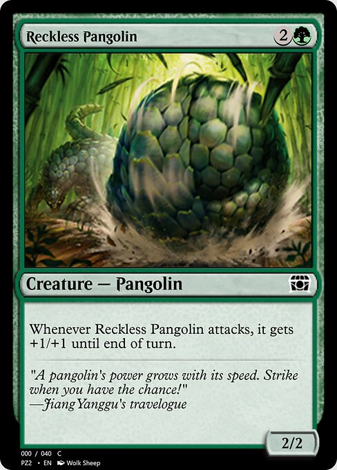 Reckless Pangolin 70845