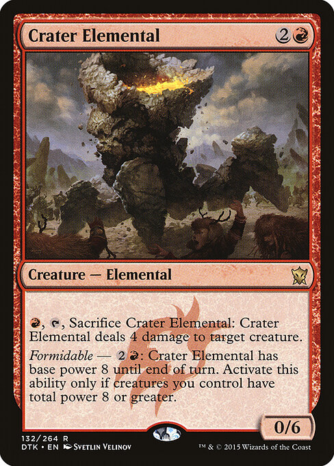 Crater Elemental 132