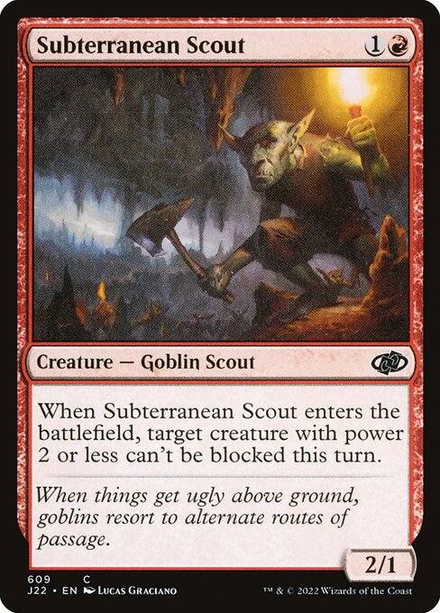 Subterranean Scout 609