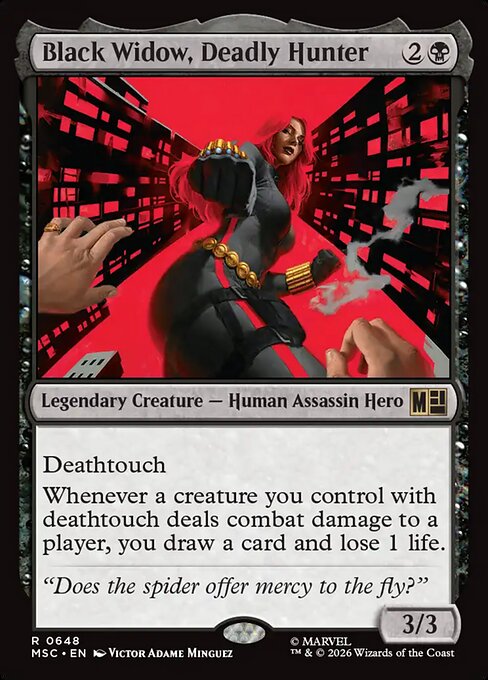 Black Widow, Deadly Hunter 648
