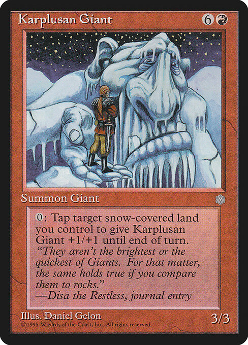 Karplusan Giant 196