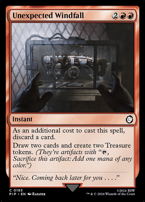 Unexpected Windfall 193