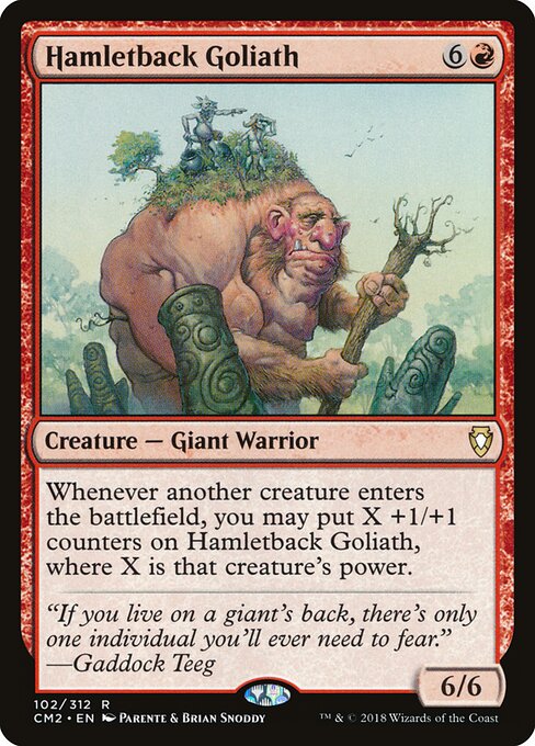 Hamletback Goliath 102