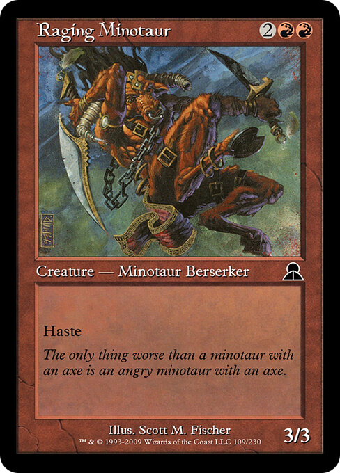 Raging Minotaur 109