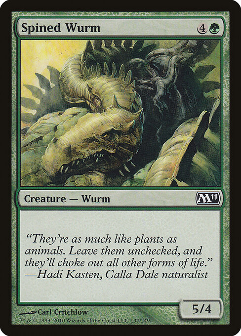 Spined Wurm 197