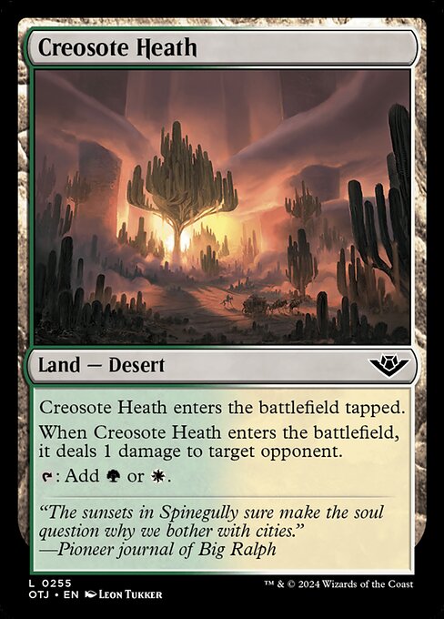 Creosote Heath 255