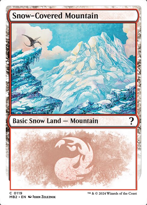 Snow-Covered Mountain 119