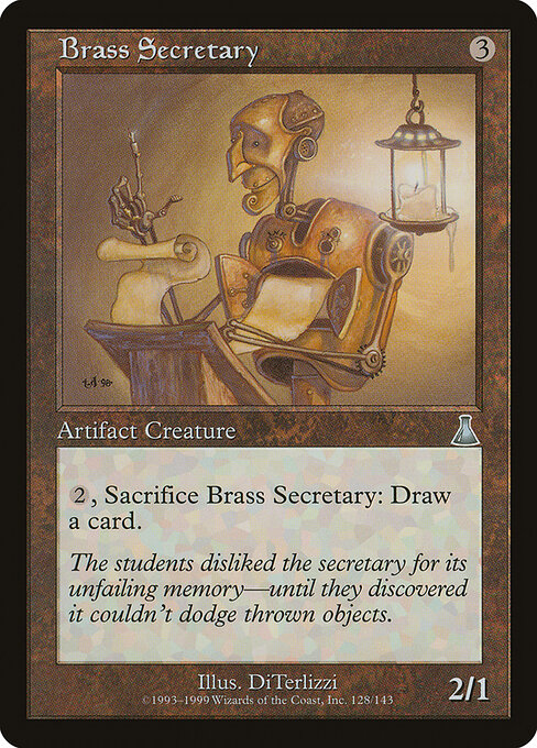 Brass Secretary 128