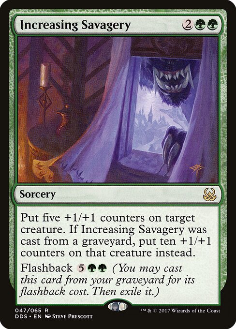 Increasing Savagery 47