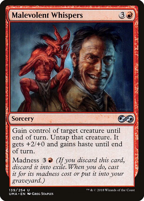 Malevolent Whispers 139