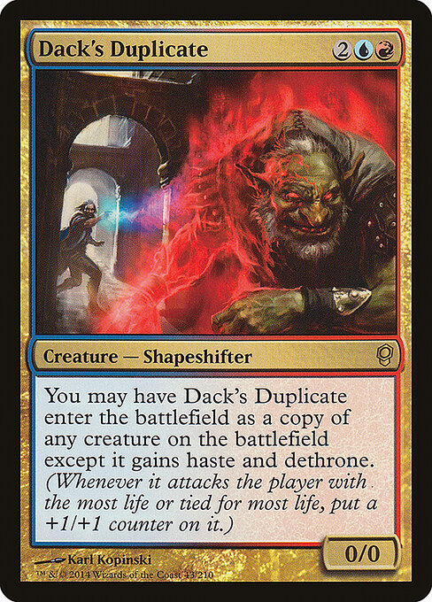 Dack's Duplicate 43