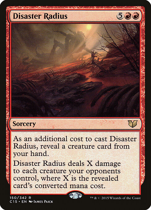 Disaster Radius 150