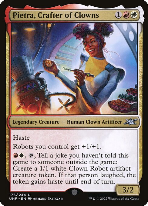 Pietra, Crafter of Clowns 176