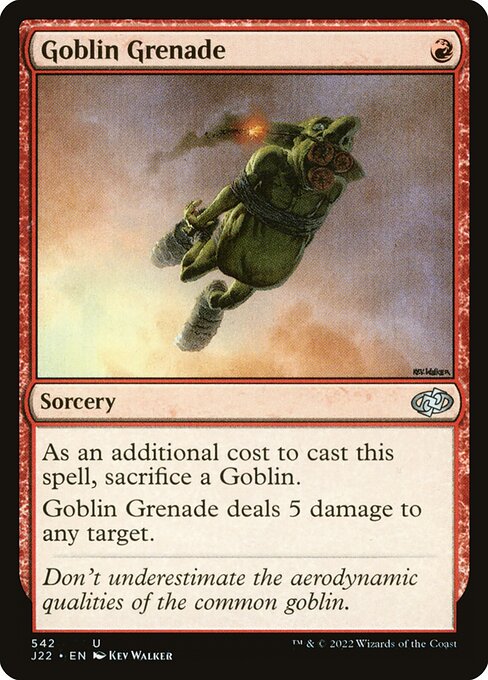 Goblin Grenade 542
