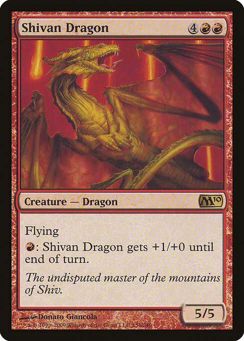 Shivan Dragon 156