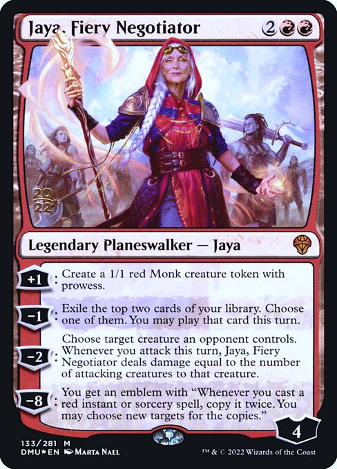 Jaya, Fiery Negotiator 133s