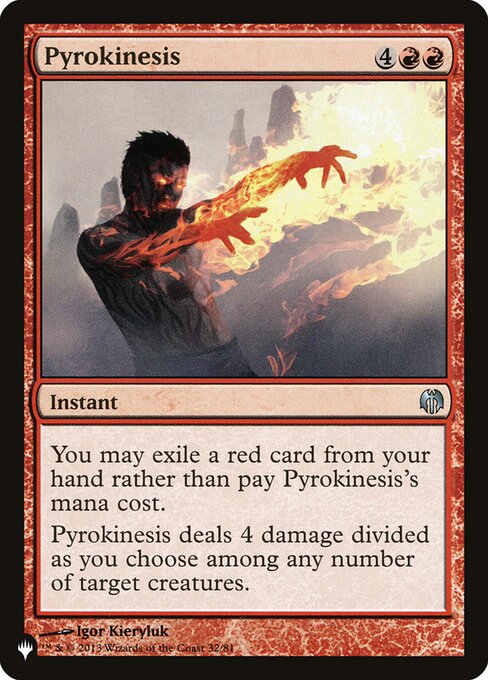 Pyrokinesis DDL-32