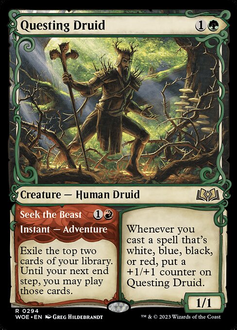 Questing Druid // Seek the Beast 294