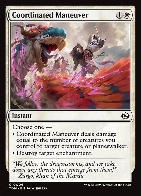 Coordinated Maneuver 6