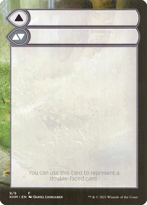 Double-Faced Substitute Card 9