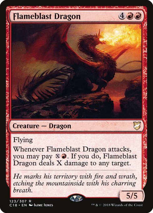Flameblast Dragon 123