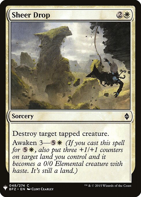Sheer Drop BFZ-48